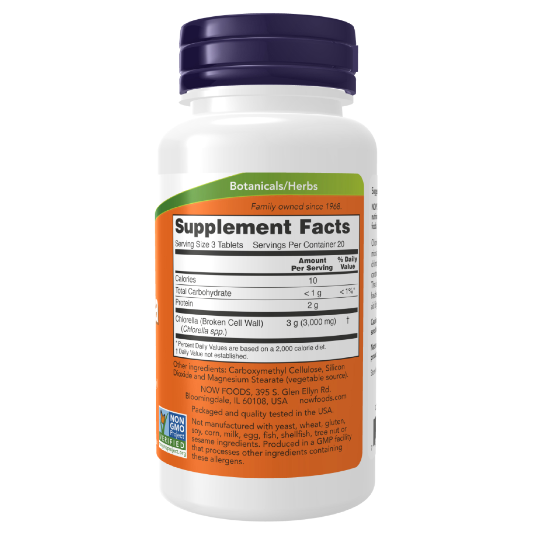 Chlorella 1000 mg - 60 Tabs фото2