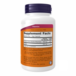 Choline & Inositol 250/250mg - 100 vcaps фото2