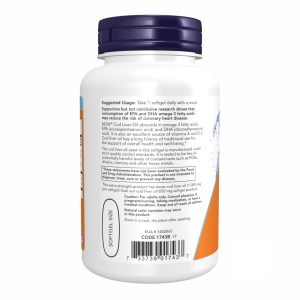 Cod Liver Oil 1000mg - 90 sgels фото3
