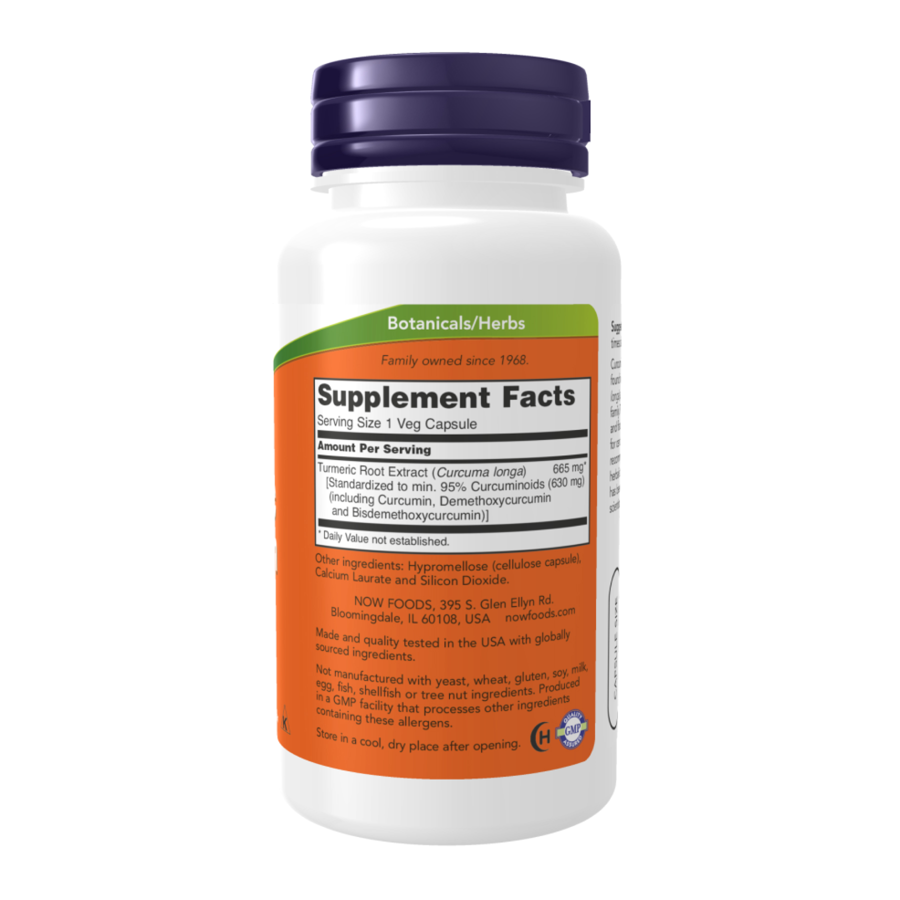 Turmeric Curcumin - 60 vcaps фото2