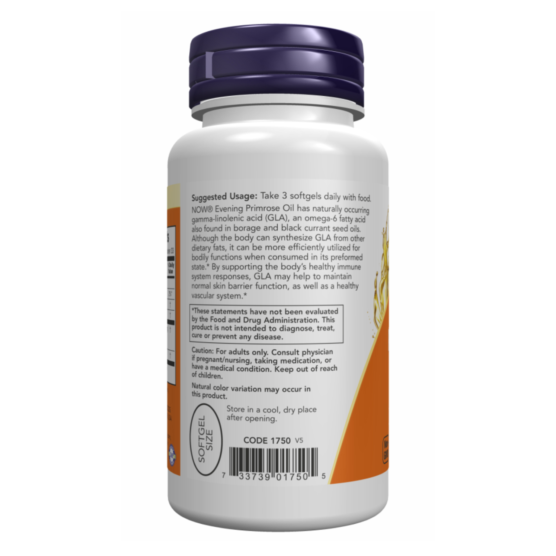 Evening Primrose 500mg - 100 sgels фото3
