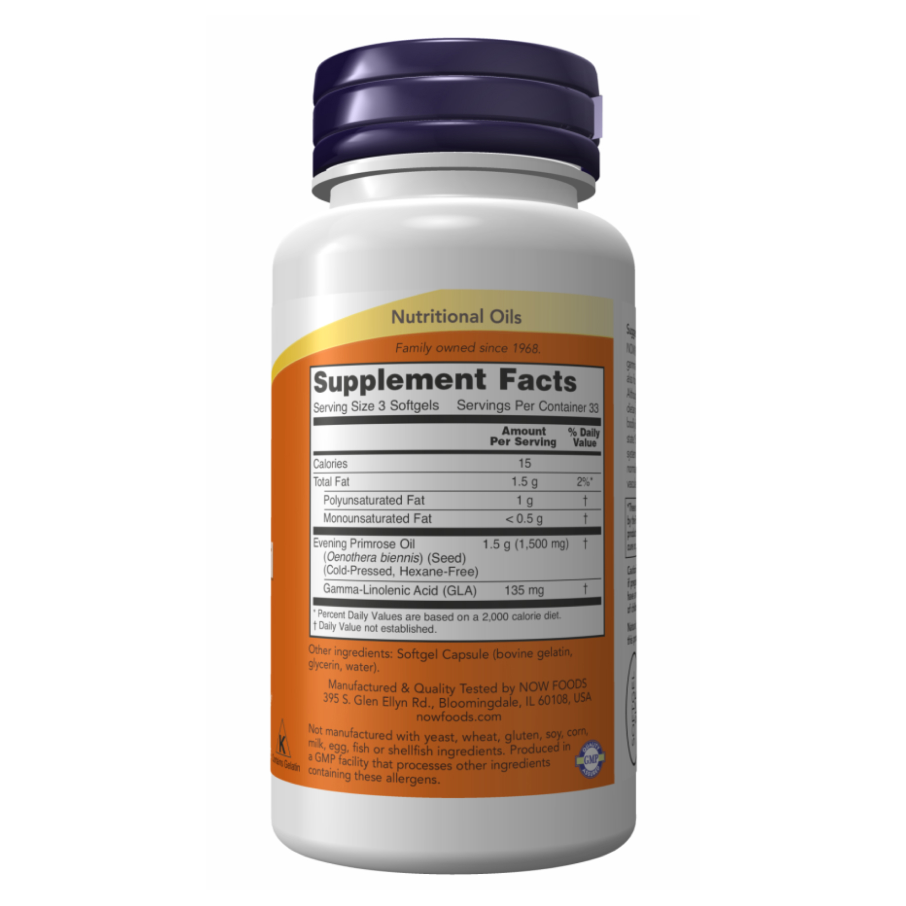 Evening Primrose 500mg - 100 sgels фото2