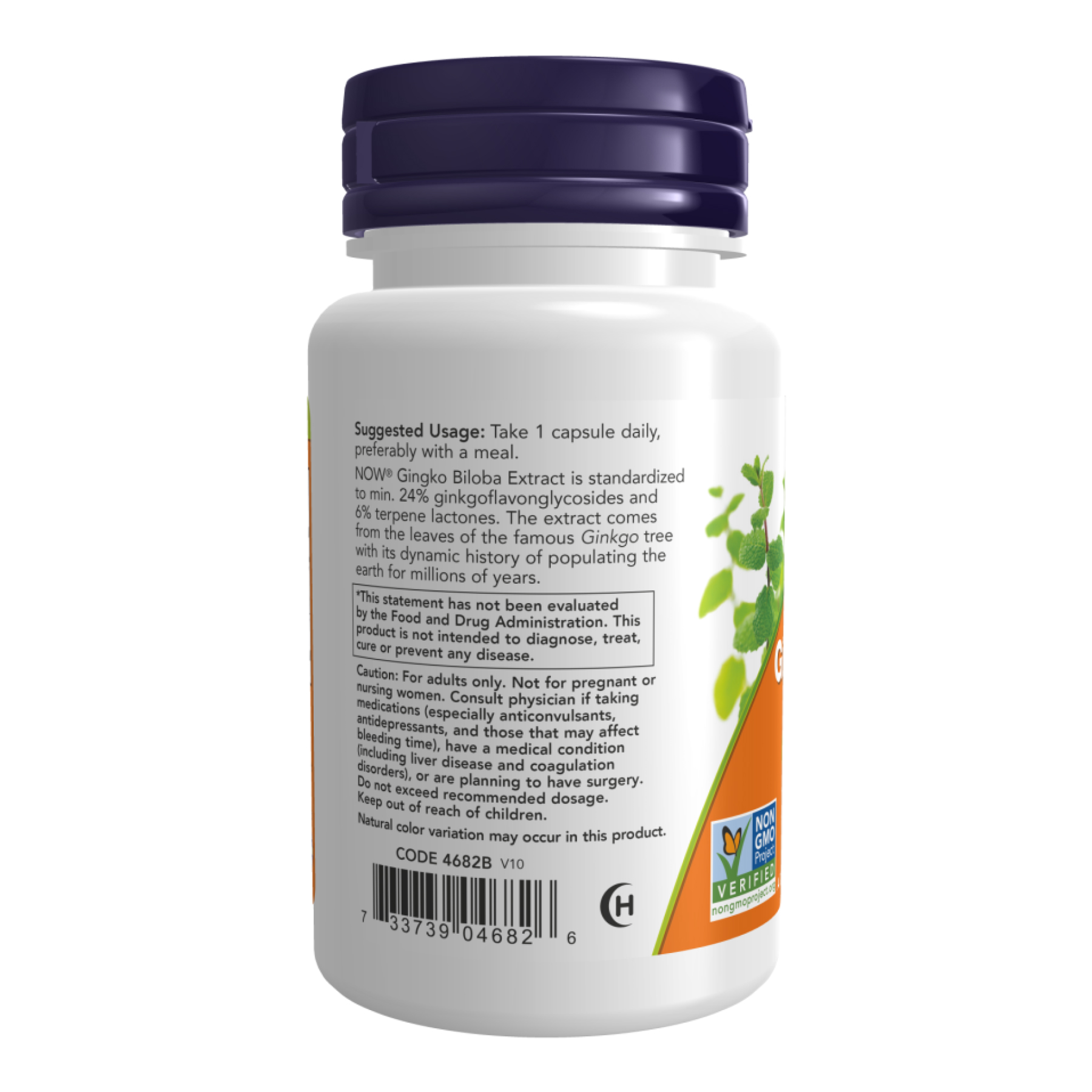 Ginkgo Biloba 120mg - 200 vcaps фото3