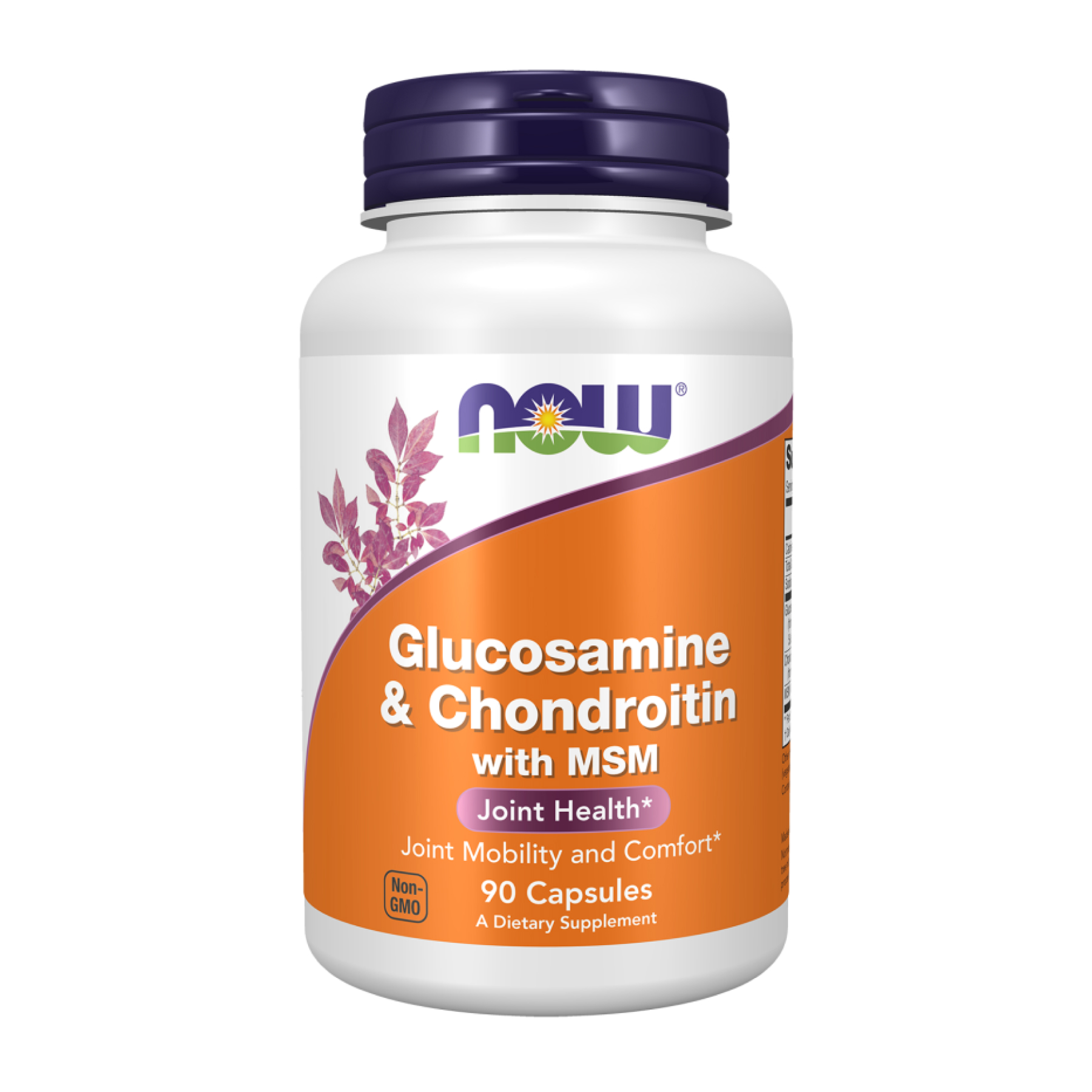 Glucosamine & Chondroitin with MSM - 90 vcaps фото1