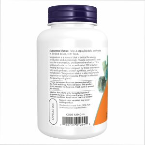 Magnesium Citrate - 120 caps фото3