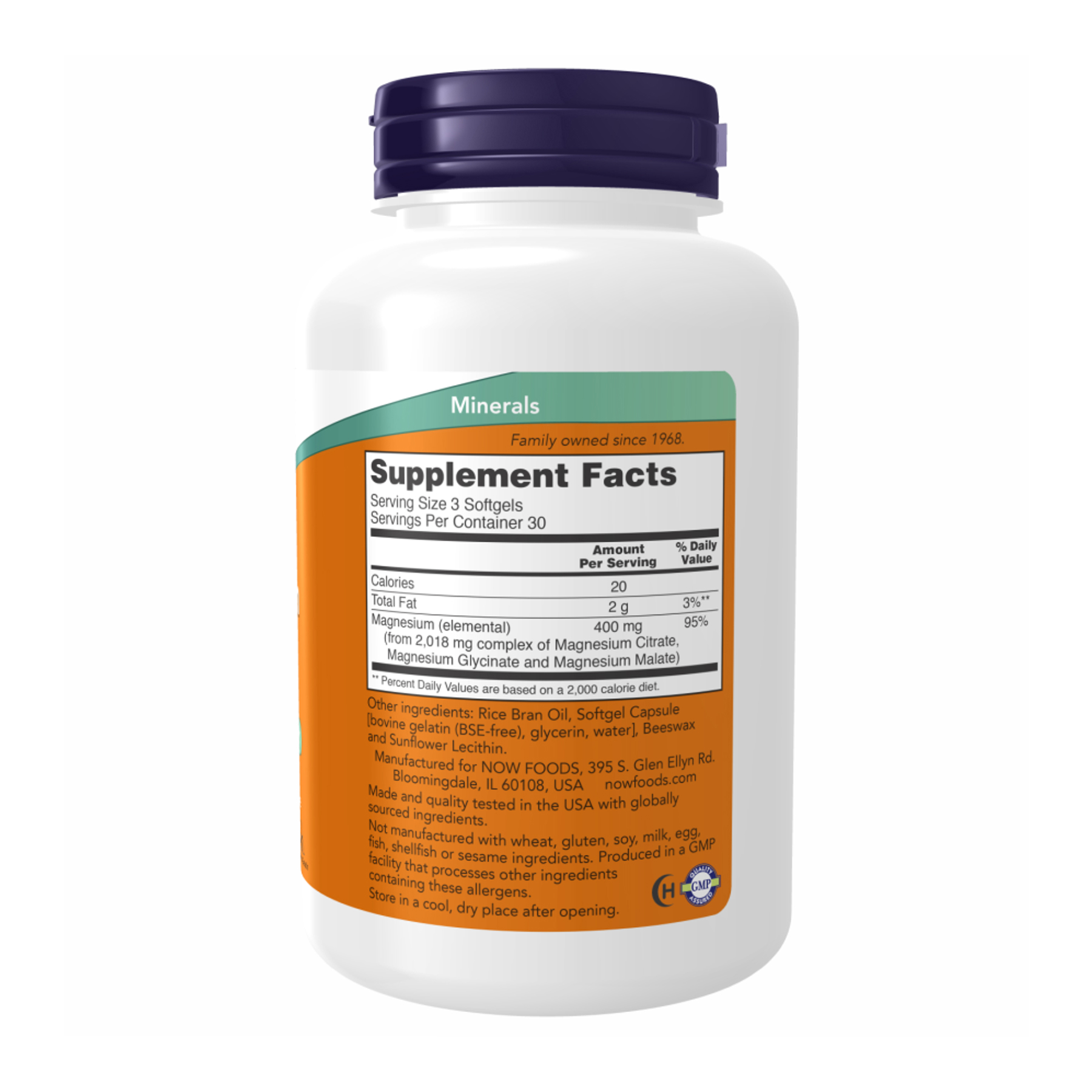 Magnesium Citrate 134mg - 180 sgels фото2