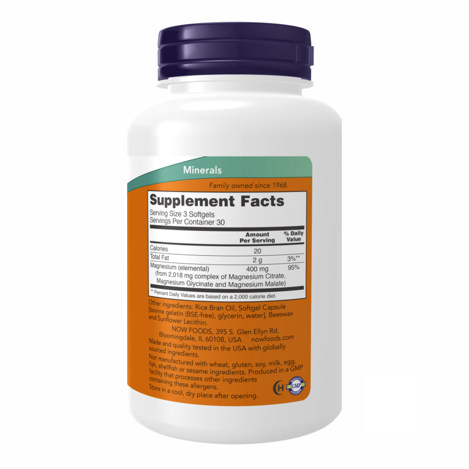 Magnesium Citrate 134mg - 90 sgels фото2