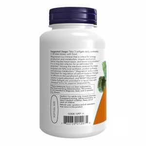 Magnesium Citrate 134mg - 90 sgels фото3