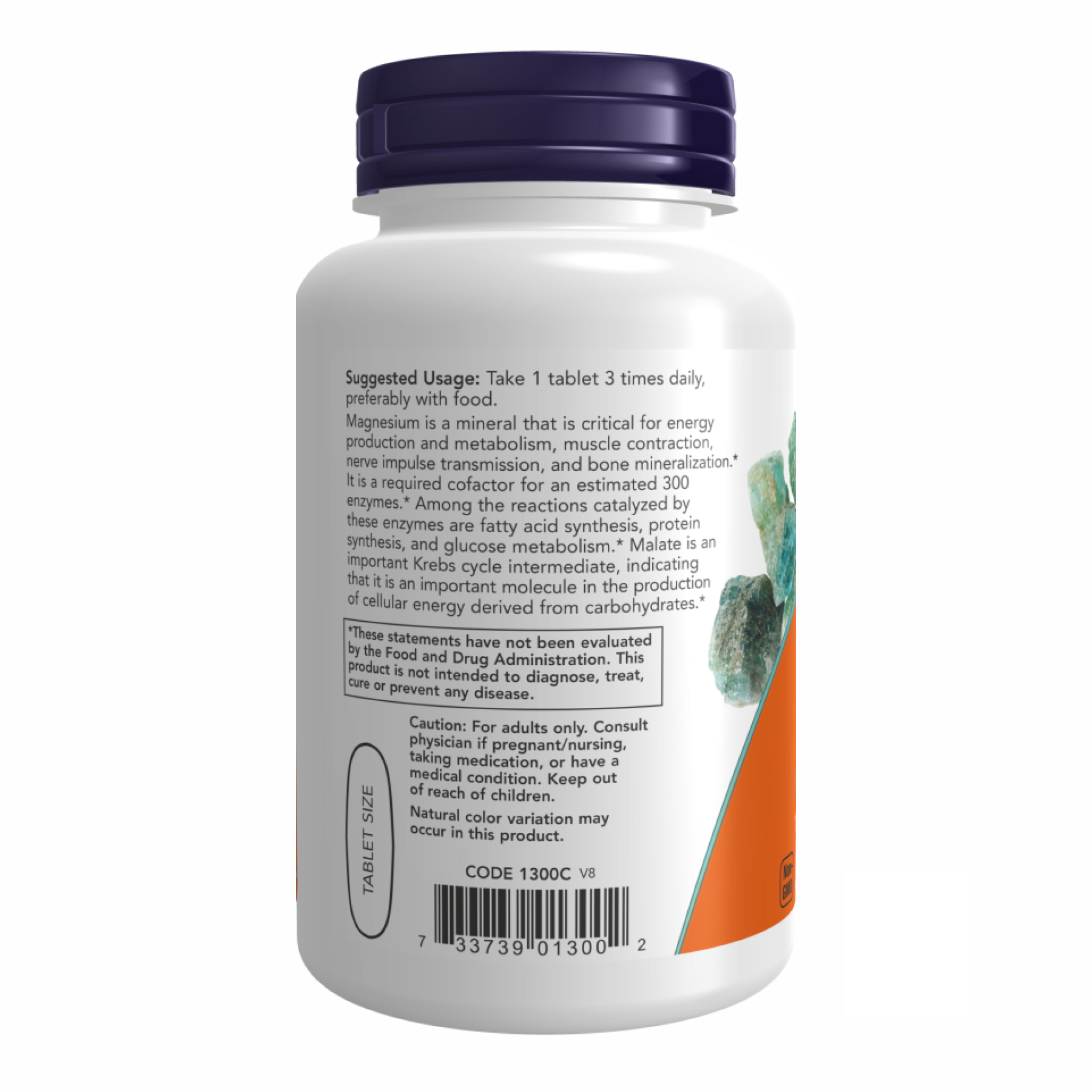 Magnesium Malate 1000mg - 180 tabs фото3