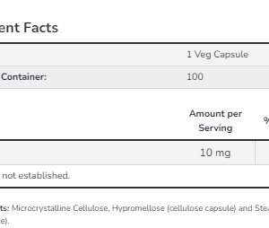 Melatonin 10 mg - 100 vcaps фото2