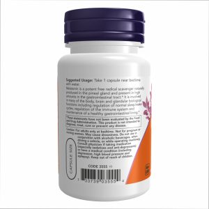 Melatonin 5 mg - 60 vcaps фото3