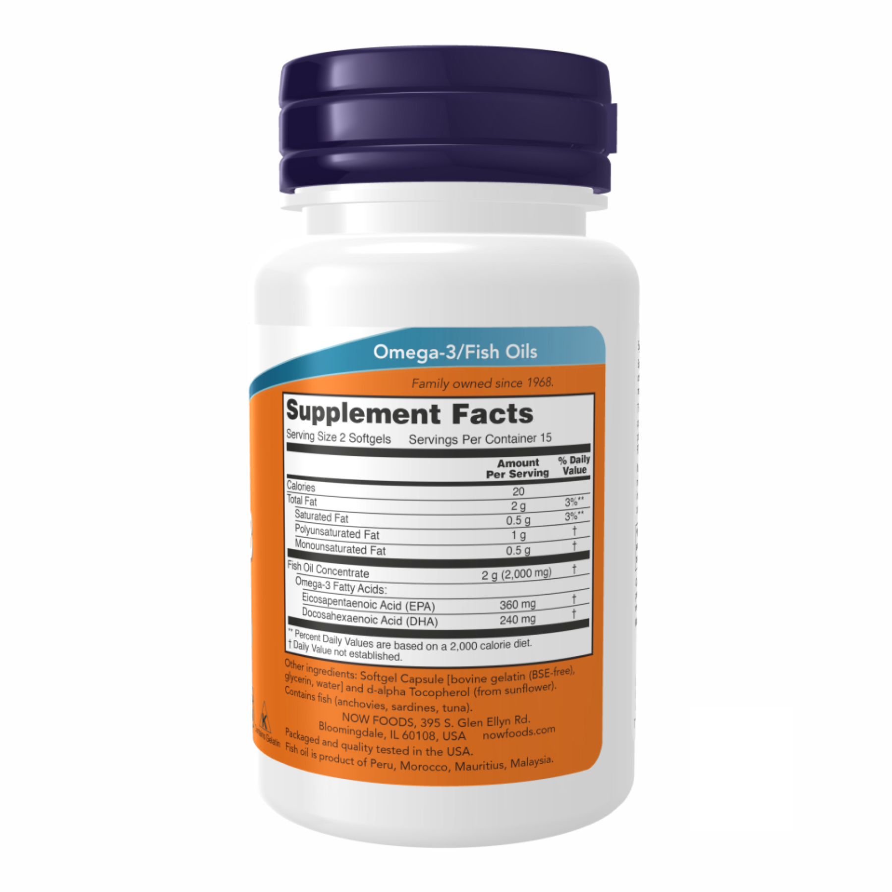 Omega-3 1000mg - 100 sgels фото2