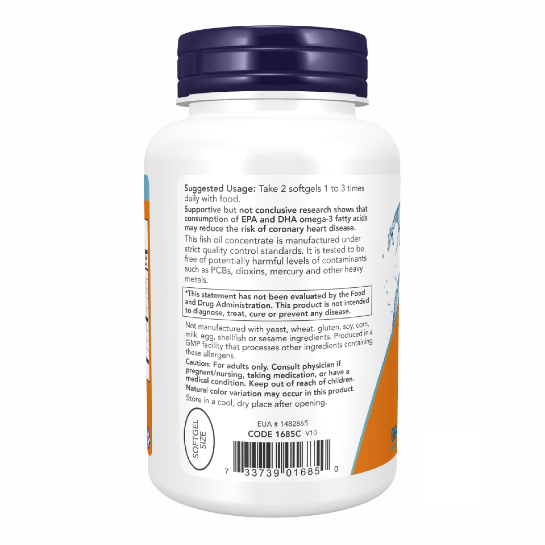 Omega-3 Mini Gels 500 mg - 180 sgels фото3
