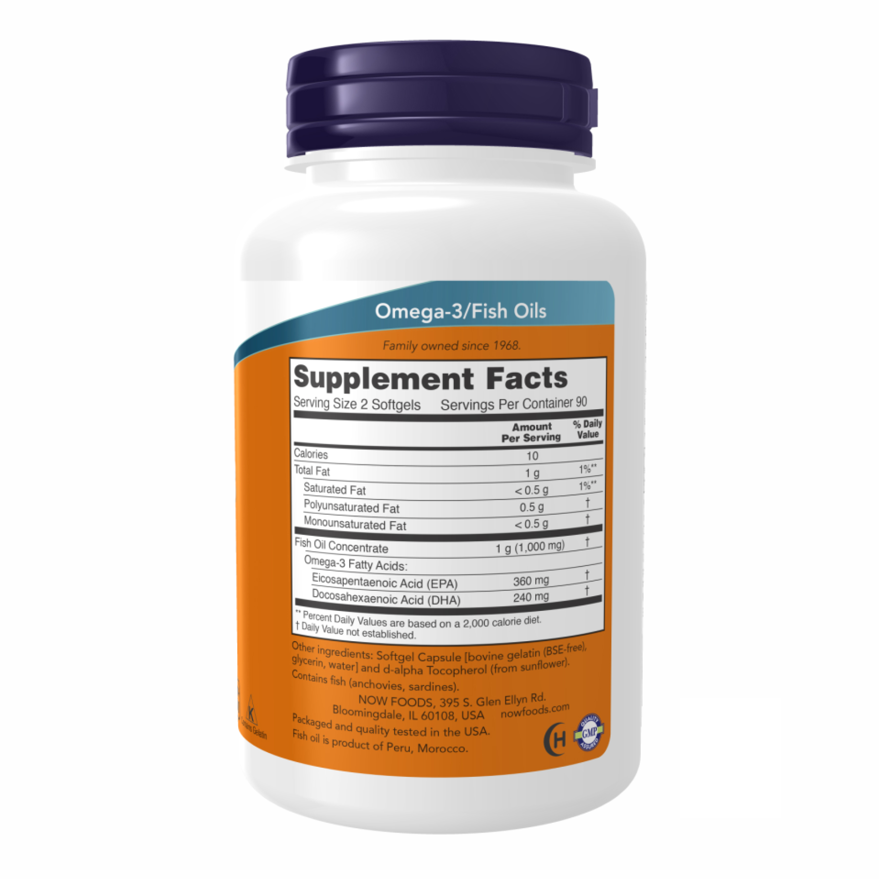 Omega-3 Mini Gels 500 mg - 180 sgels фото2