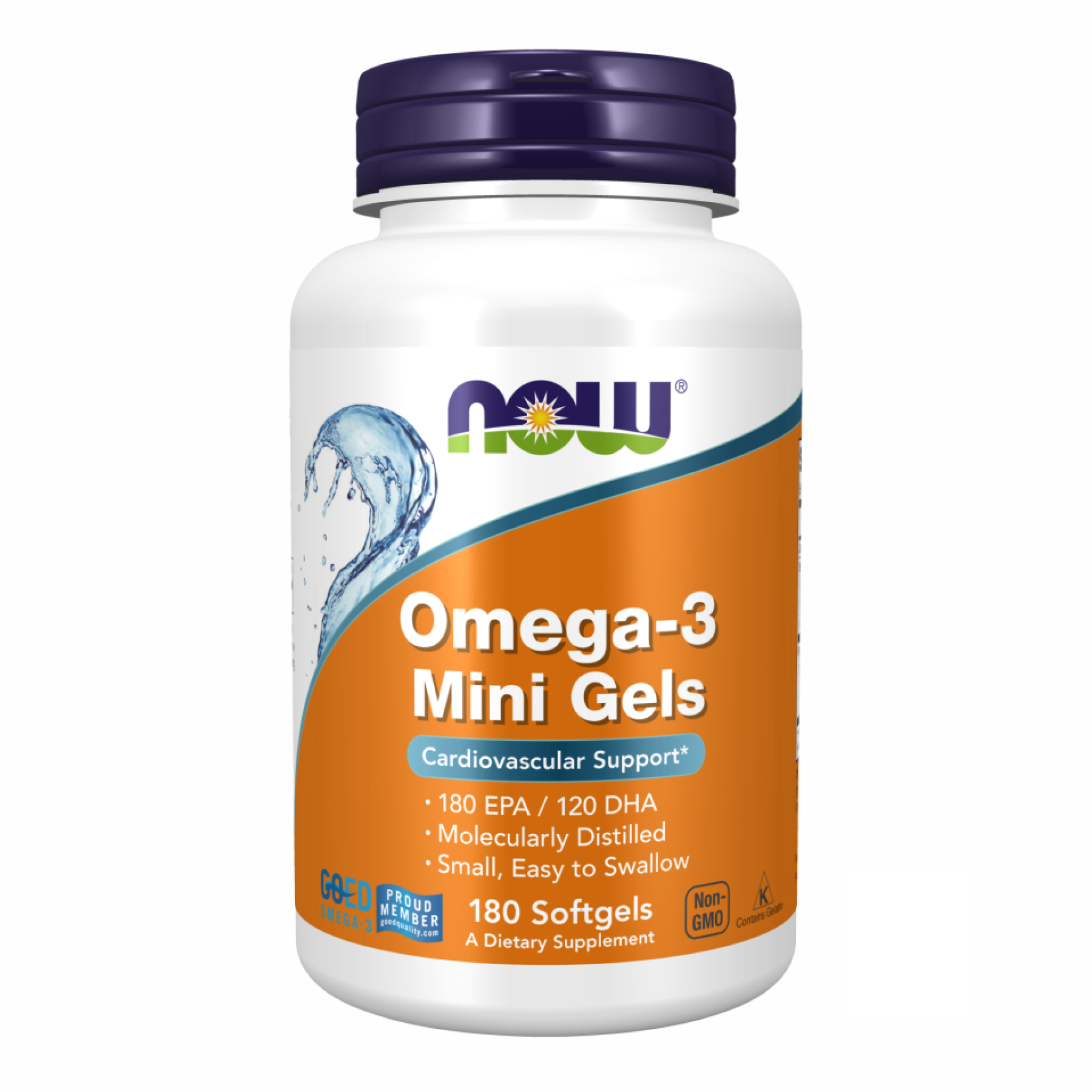 Omega-3 Mini Gels 500 mg - 180 sgels фото1