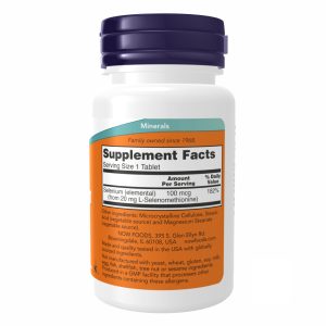 Selenium 100 mcg - 100 tabs фото2