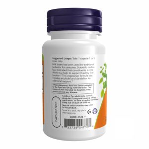 Silymarin Milk Thistle Extract 300 mg - 50 veg caps фото3