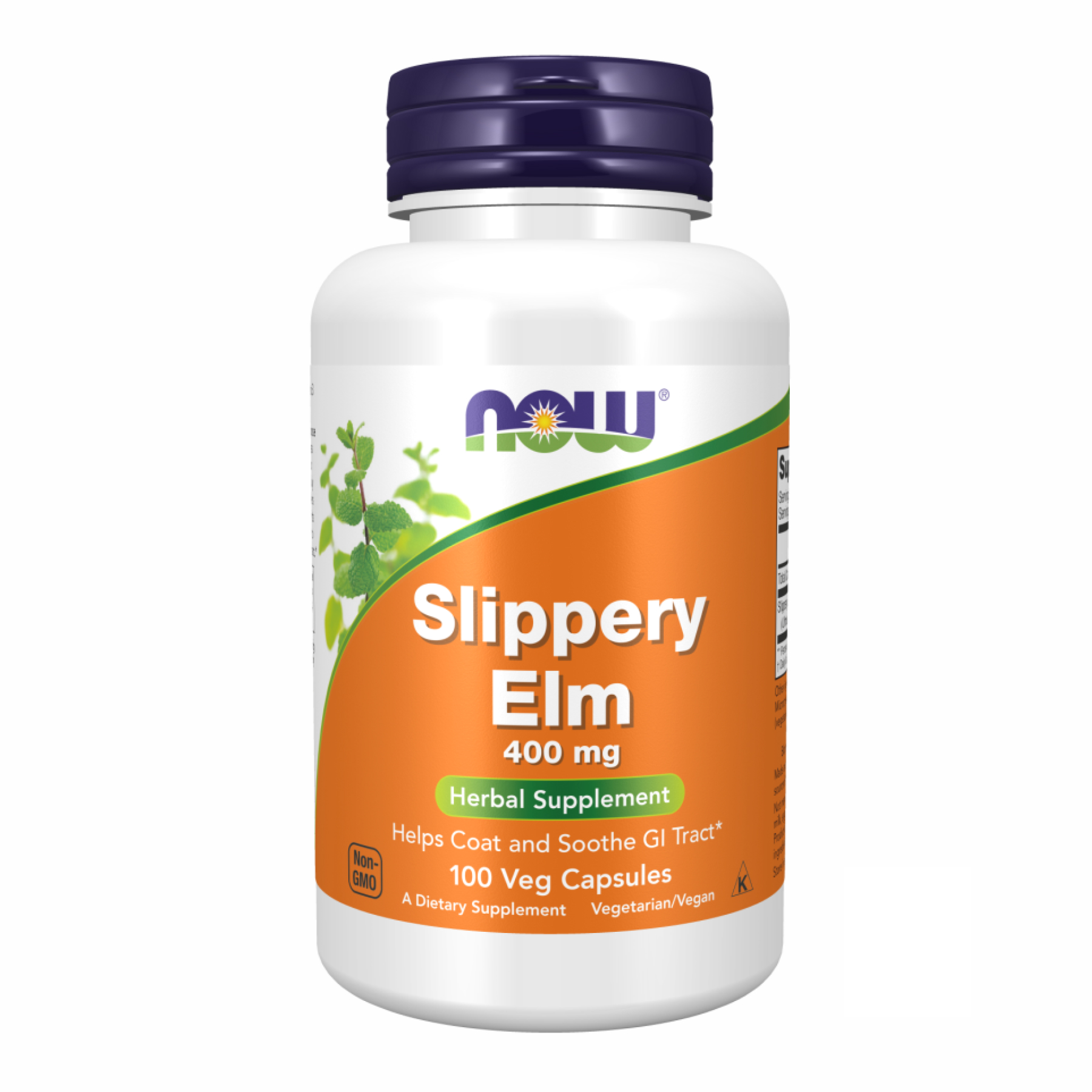Slippery Elm 400 mg - 100 vcaps фото1