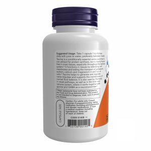 TAURINE 500mg - 100 caps фото3