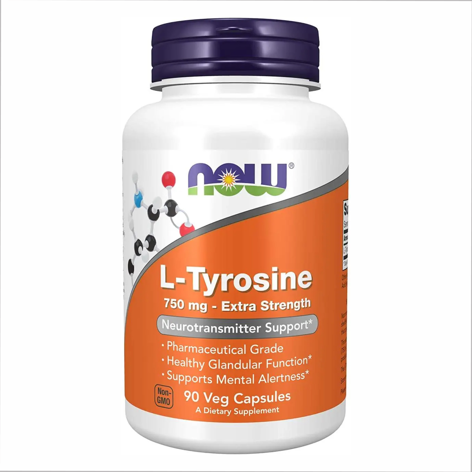 L-Tyrosine 750mg - 90 vcaps фото1