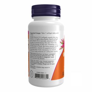 VIT D-3 1000 IU - 180 sgels фото3