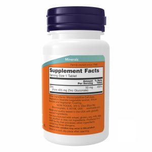 Zinc Gluconate 50 mg - 100 tabs фото2