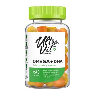 Omega 3 + DHA 60 gummies фото1
