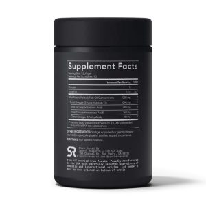 Omega-3 Fish Oil Alaska Pollock 1250mg - 90 softgels фото2
