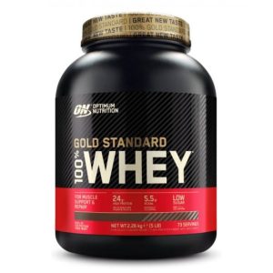 Gold Standart 100% Whey - 2280g Delicios Strawberry фото1