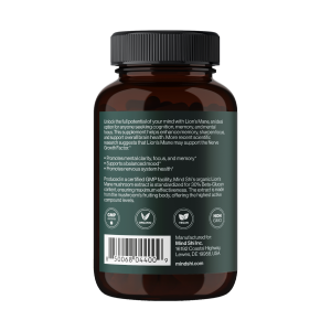 Lion's Mane Mushroom 1000 mg - 60 vegcaps фото3