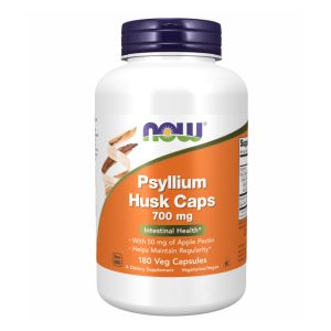 Psyllium Husk 700mg+Pectin - 180 vcaps фото1