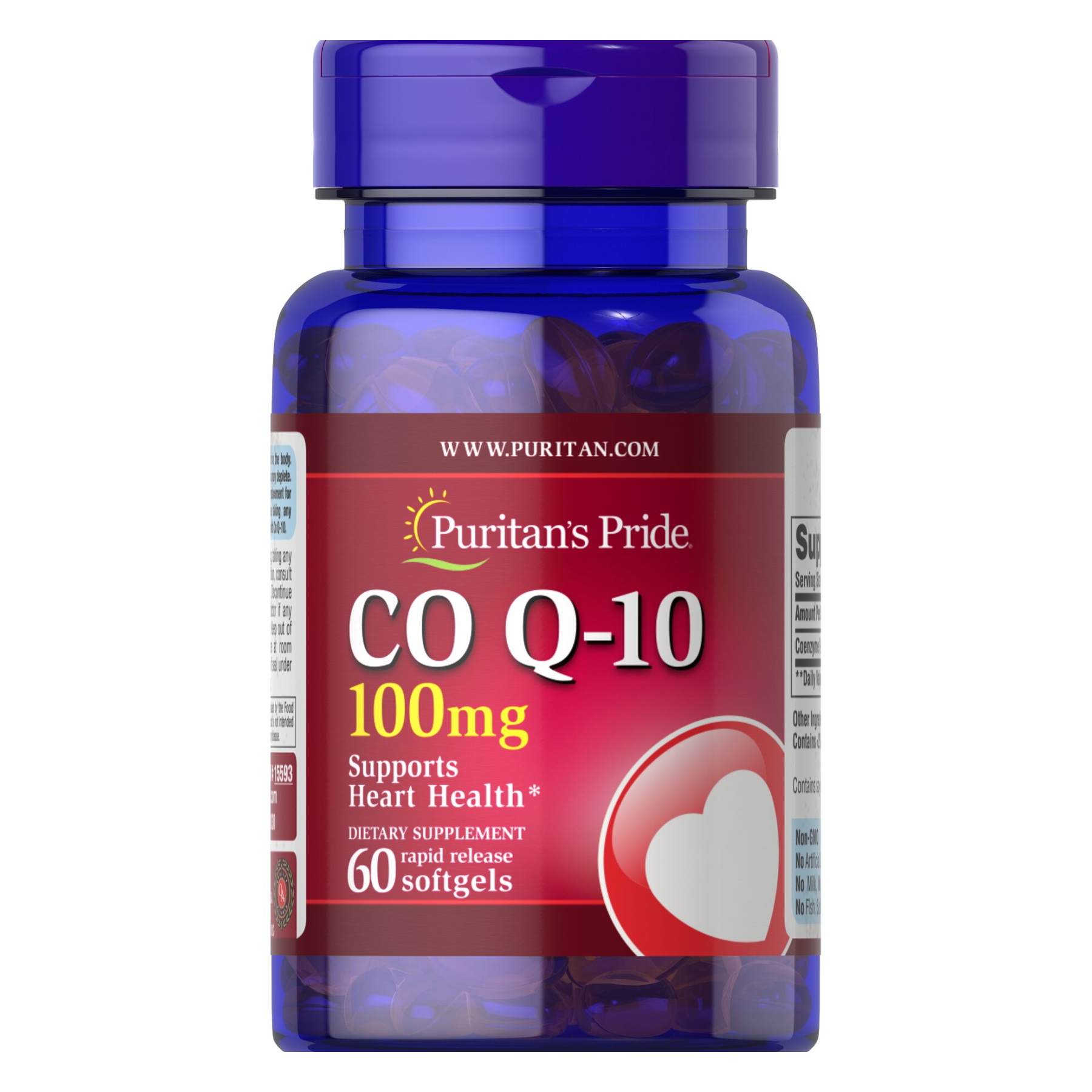 Q-SORB™ Co Q-10 100 mg - 60 softgels фото1