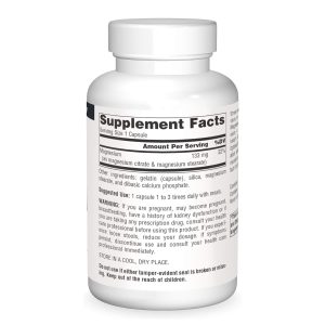 Magnesium Citrate 133mg - 90 caps фото2