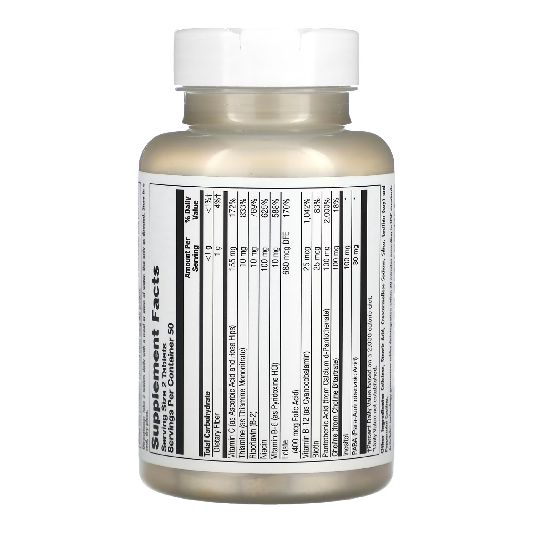 Stress B Complex - 100 tabs фото2