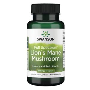 Lions Mane Mushroom 500mg - 60caps фото1