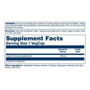 Tongkat Ali 400mg - 60 vcaps фото2