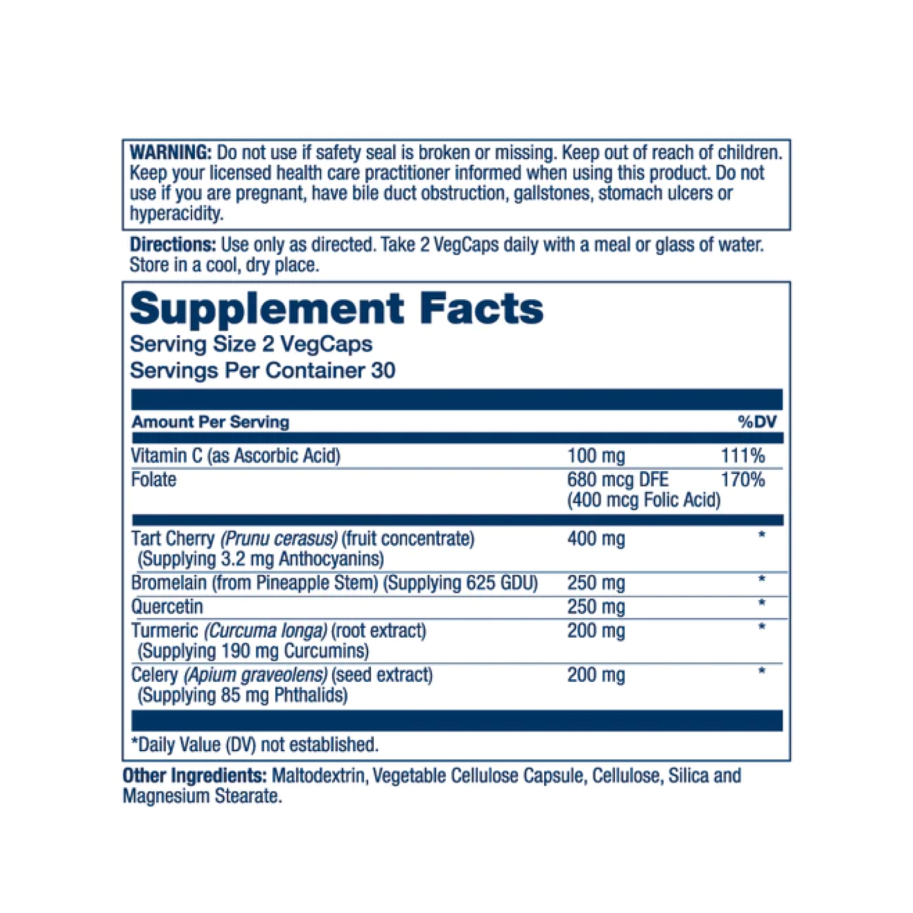 Total Cleanse Uric Acid - 60 vcaps фото2