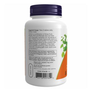 Triphala 500mg - 120 tabs фото3
