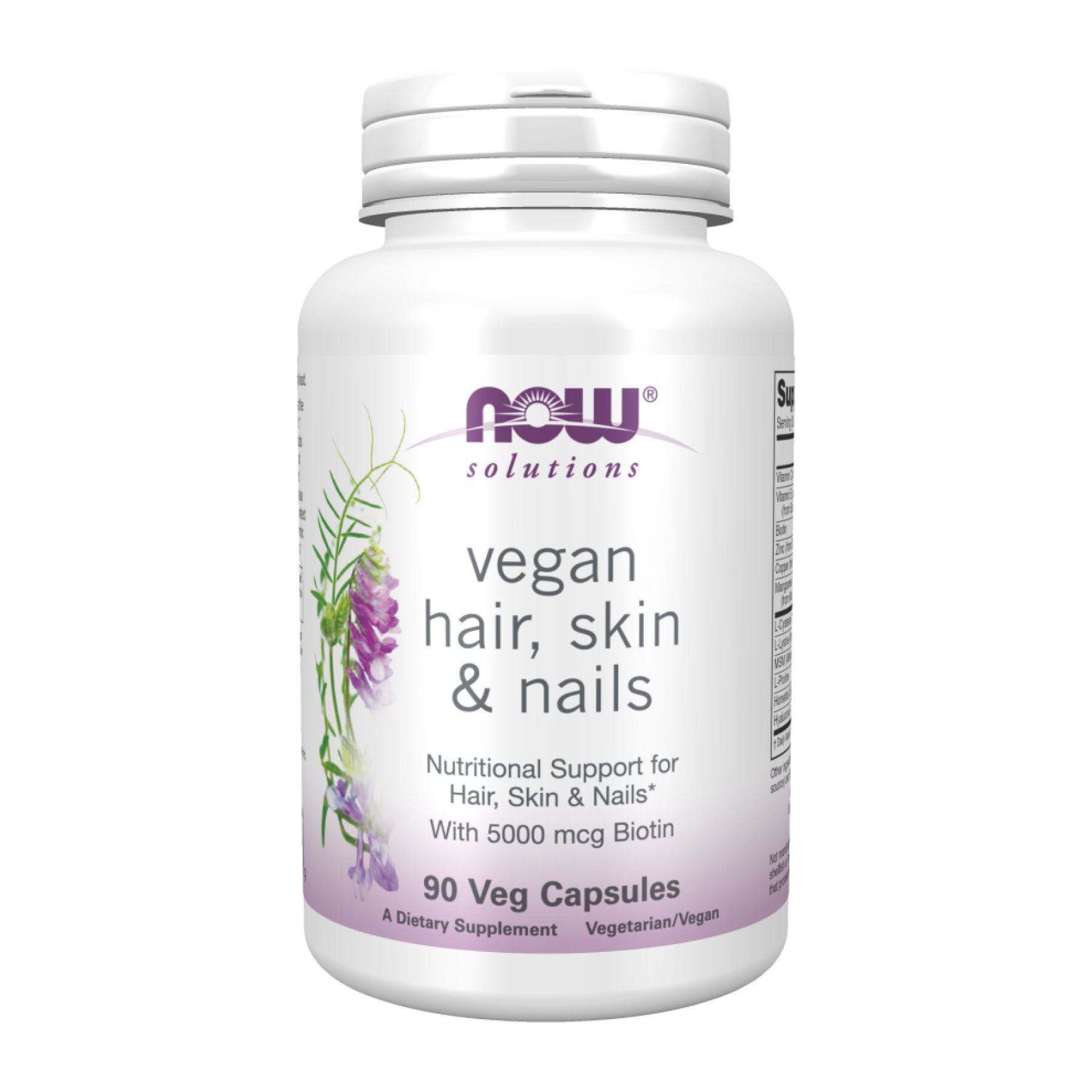 Vegan Hair, Skin & Nails - 90 vcaps фото1