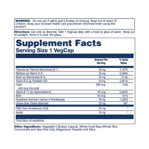 Vitamin B-Complex 50mg - 50 vcaps фото2