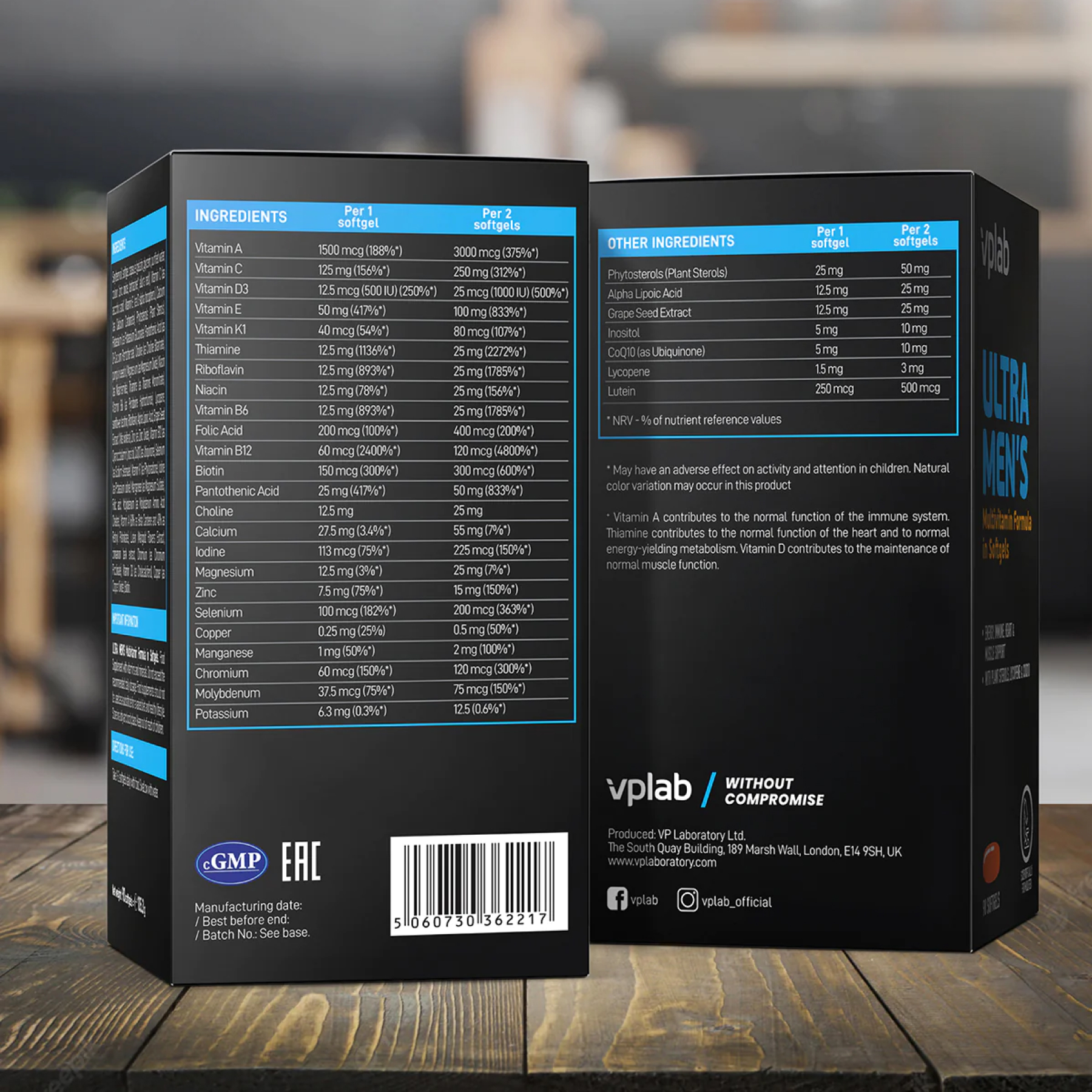 Ultra Men's Multivitamin - 90 softgels фото2