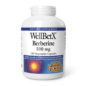 WellBetX Berberine 500mg - 120 vcaps фото1