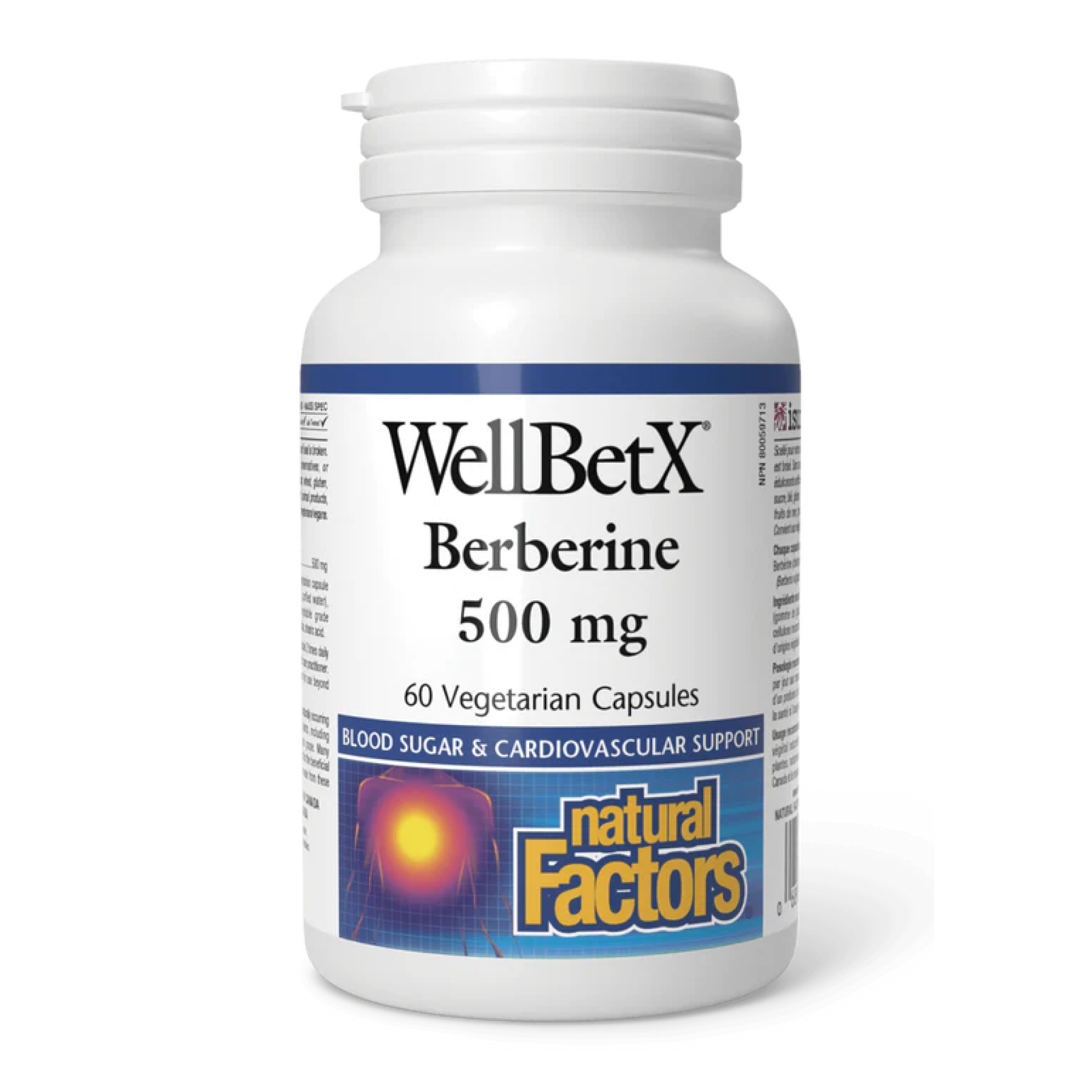 WellBetX Berberine 500mg - 60 vcaps фото1