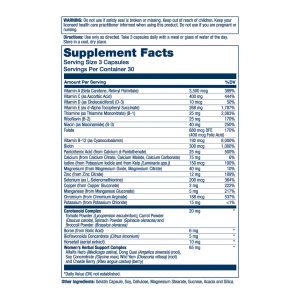 Women's Golden Multi-Vitamin - 90 vcaps фото2