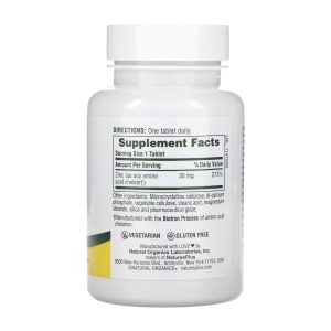 Zinc 30mg - 90 tabs фото2