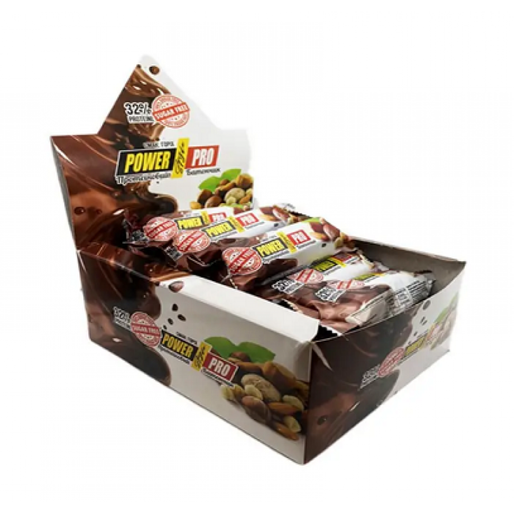 Protein Bar Nutella 32% - 20x60g Nut Without sugar фото1