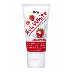 Xyli White kids toothpaste gel - 85 g strawberry splash фото1