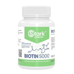 Stark Biotin 5000 - 120tabs фото1