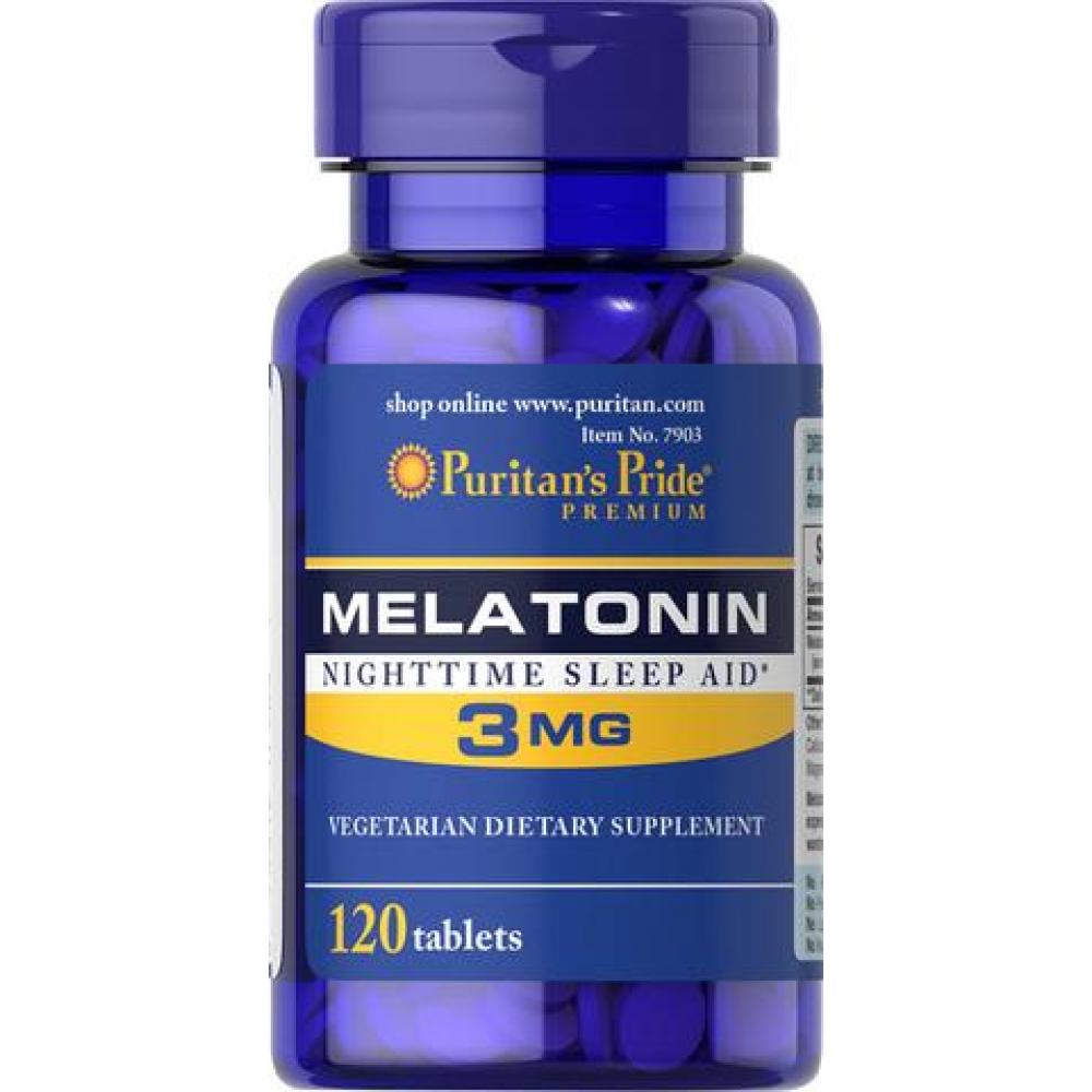 Melatonin 3mg - 120 tab фото1