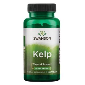 Kelp Iodine Source 225 mcg - 250 Tabs Per Bottle фото1